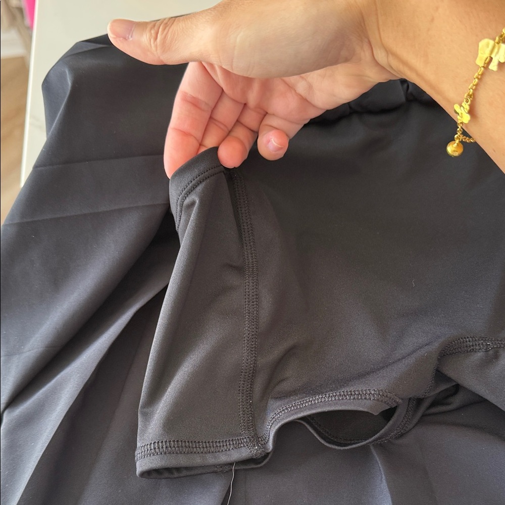 ALO Yoga Black Pleated Mini Skirt - Picture 8 of 8